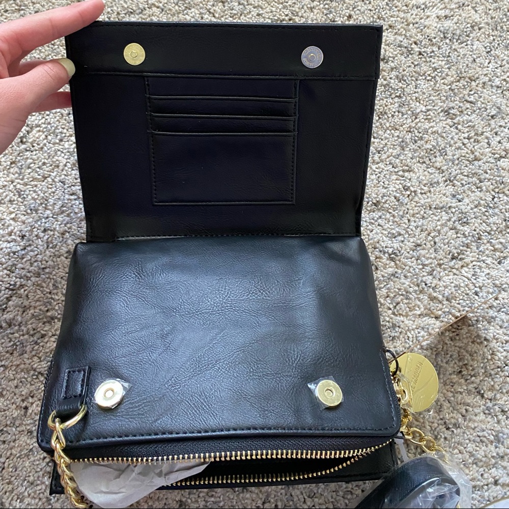 STEVE MADDEN CROSSBODY PURSE BLACK - Picture 3 of 7